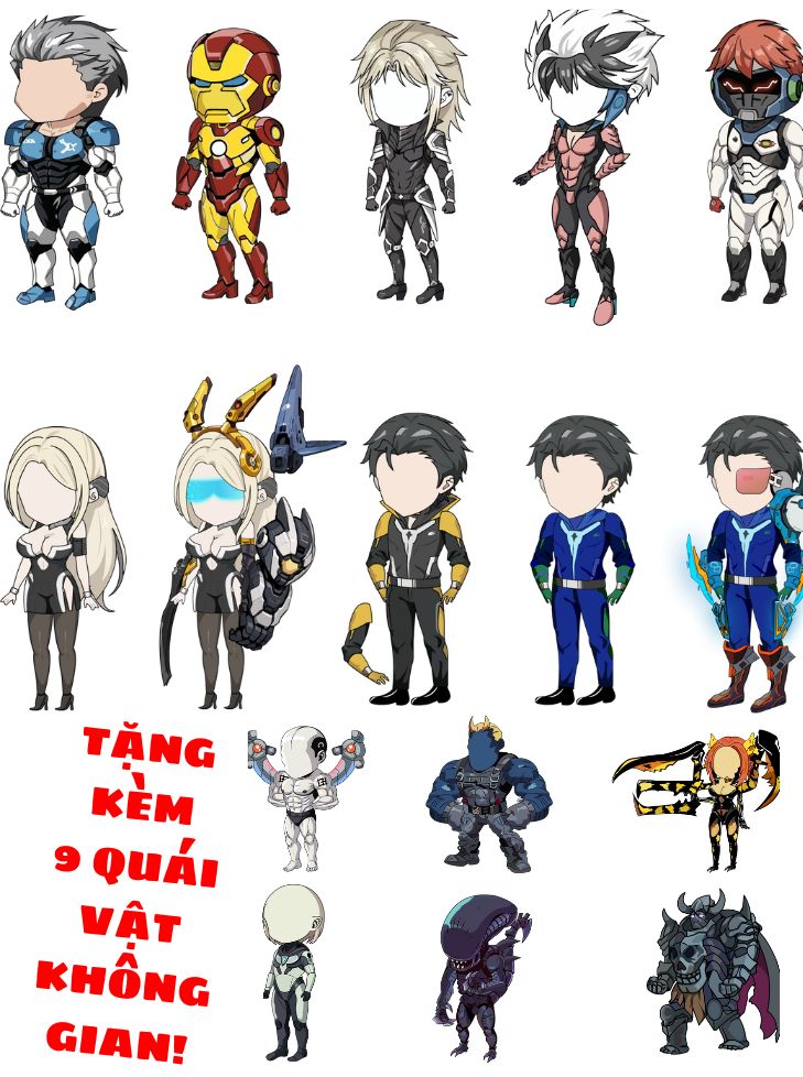 20 Nhân Vật Cơ Giáp MeCha Tương Lai, Siêu Anh Hùng Trong Hoạt Hình Điêu Khắc Cát