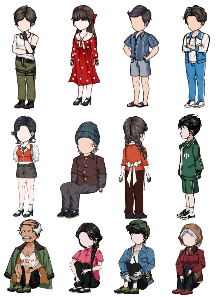 30 Nhân Vật Hiện Đại Thời Bao Cấp, Cận Hiện Đại Tái Sinh Năm 1980, 1990, 2000