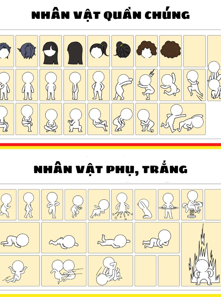 35 Nhân Vật Quần Chúng, Nhân Vật Phụ, Nhân Vật Trắng Trong Hoạt Hình Điêu Khắc Cát 35 Nhân Vật Quần Chúng, Nhân Vật Phụ, Nhân Vật Trắng Trong Hoạt Hình Điêu Khắc Cát