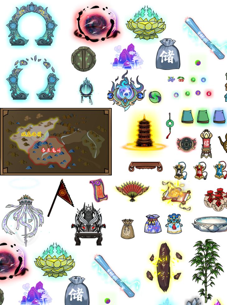 50+ Đồ Vật Tu Tiên Cổ Đại Sử Dụng Trong Hoạt Hình Điêu Khắc Cát