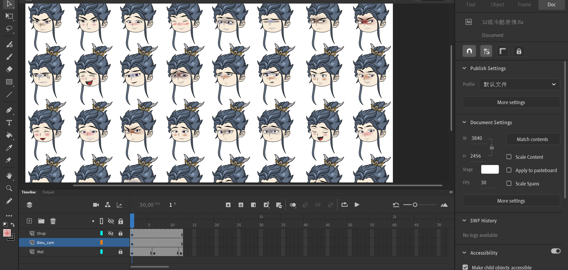 Ảnh 1 - 32 Biểu Cảm Nam Tu Tiên Kiếm Hiệp Cổ Đại, Đại Sư Huynh, Sư Đệ Trong Hoạt Hình