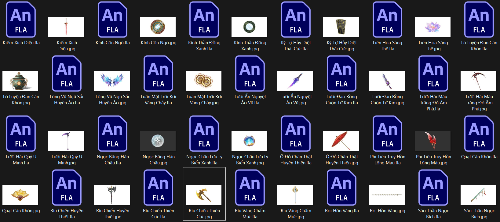 Ảnh 1 - 60 Vũ Khí Pháp Bảo, Đồ Vật Sử Dụng Trong Hoạt Hình Điêu Khắc Cát