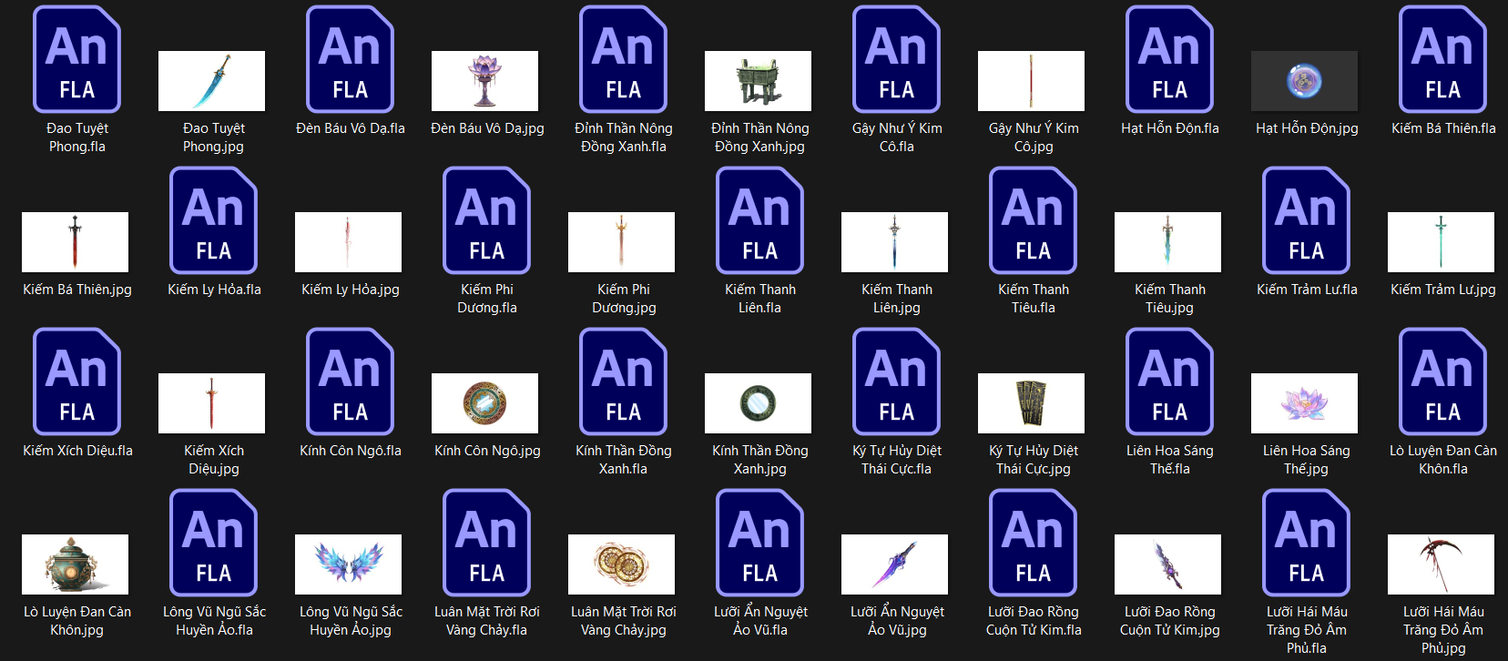 Ảnh 2 - 60 Vũ Khí Pháp Bảo, Đồ Vật Sử Dụng Trong Hoạt Hình Điêu Khắc Cát