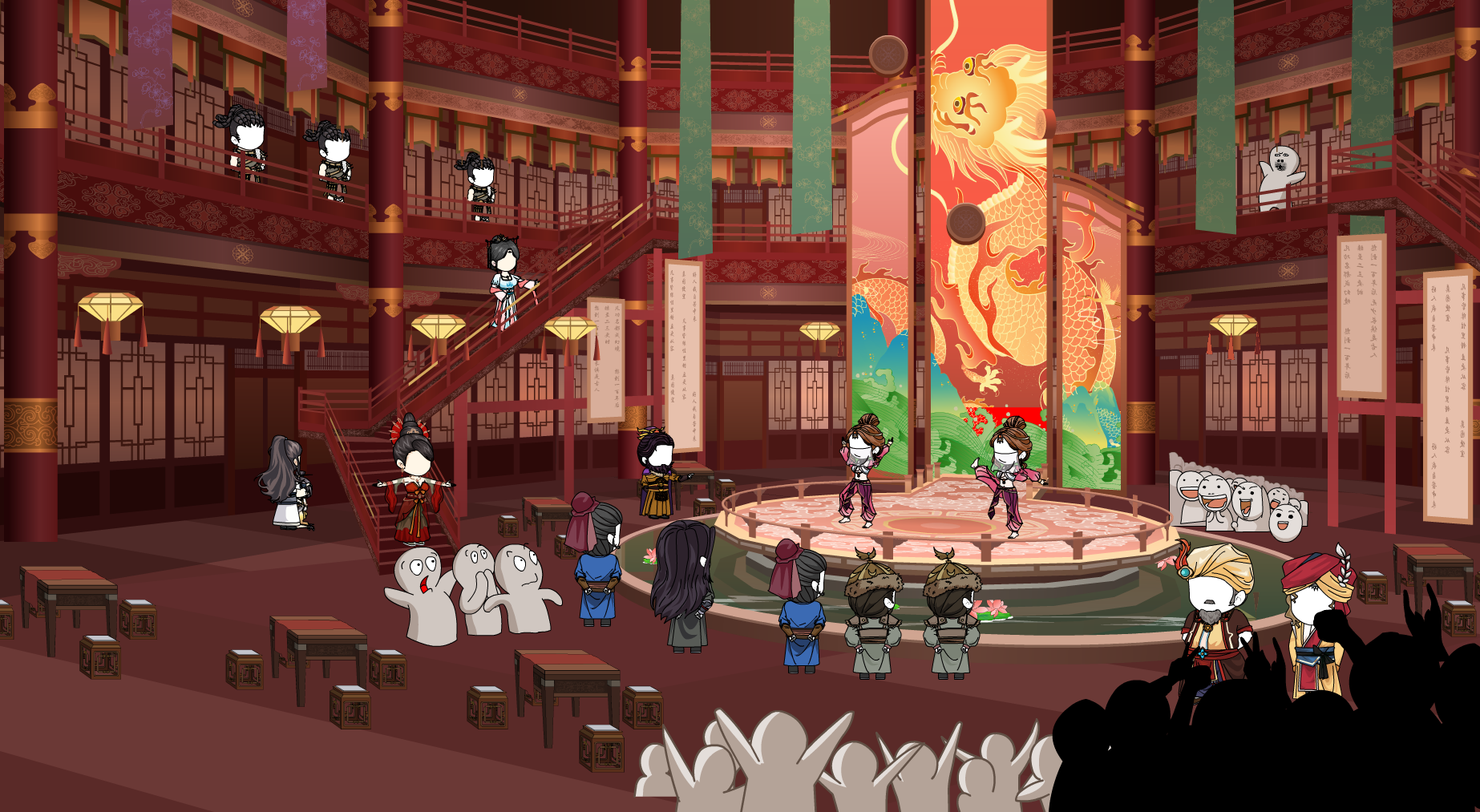 Ảnh 2 - 129 Ảnh Nền Nhân Vật Hà Nhân Xuyên Không Hoạt Hình Điêu Khắc Cát