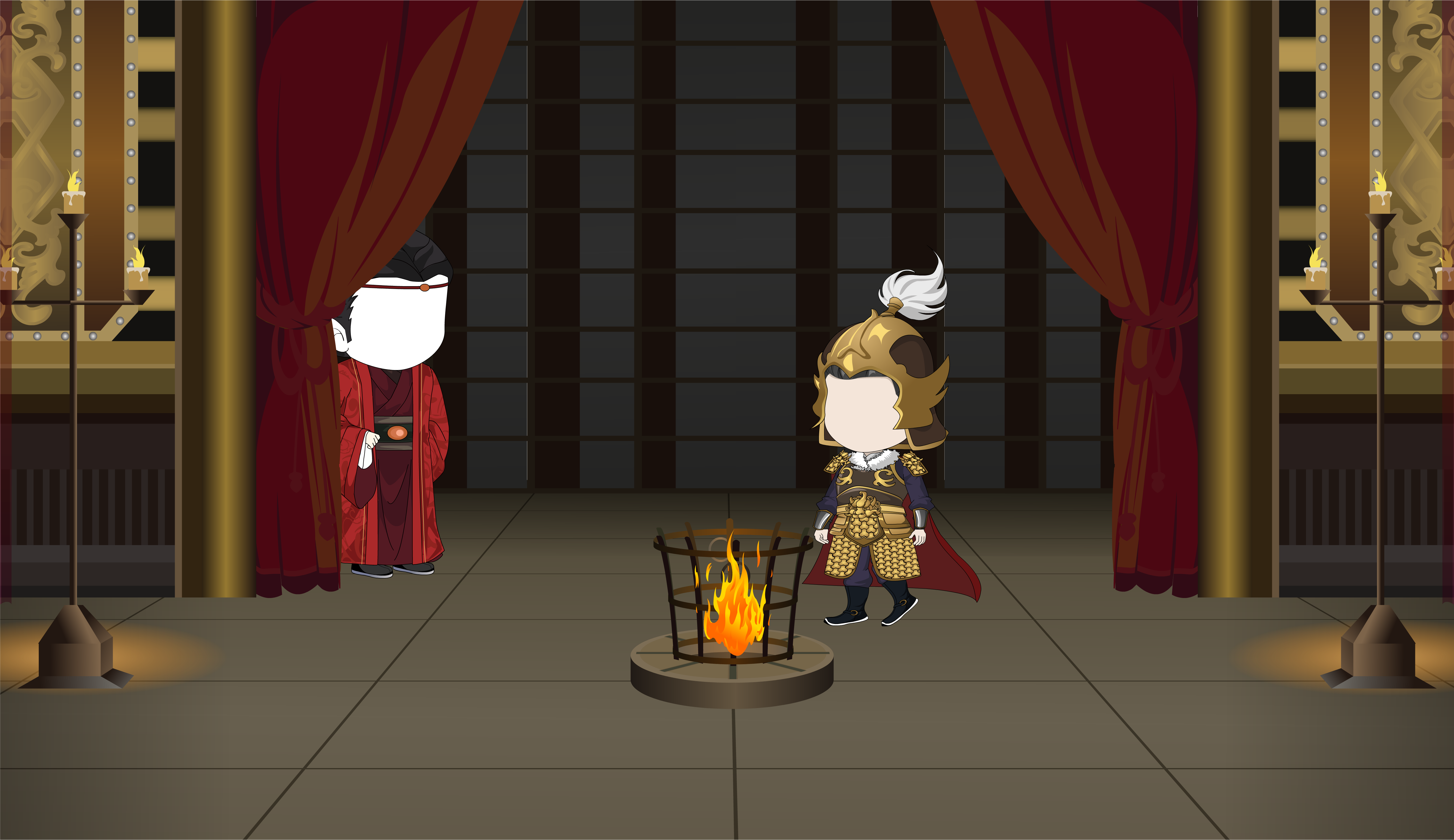 Ảnh 1 - 129 Ảnh Nền Nhân Vật Hà Nhân Xuyên Không Hoạt Hình Điêu Khắc Cát