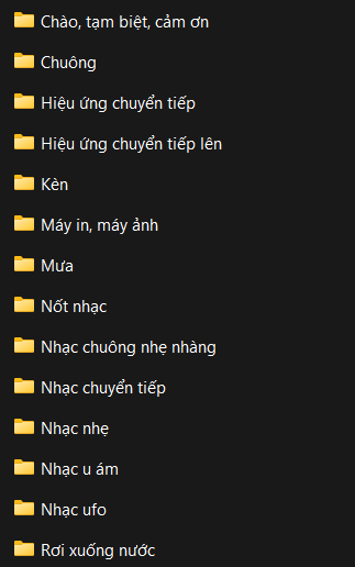 2000+ Hiệu Ứng Âm Thanh Đầy Đủ Nhất Sử Dụng Trong Hoạt Hình Gấu, Hoạt Hình Điêu Khắc Cát 2000+ Hiệu Ứng Âm Thanh Đầy Đủ Nhất Sử Dụng Trong Hoạt Hình Gấu, Hoạt Hình Điêu Khắc Cát