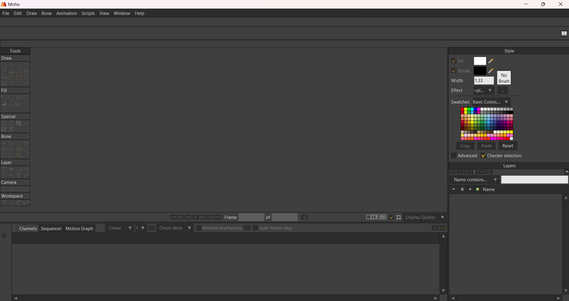 Ảnh 2 - Phần Mềm Moho Animation Pro 12(Moho Pro 12) Để Sản Xuất Hoạt Hình Điêu Khắc Cát