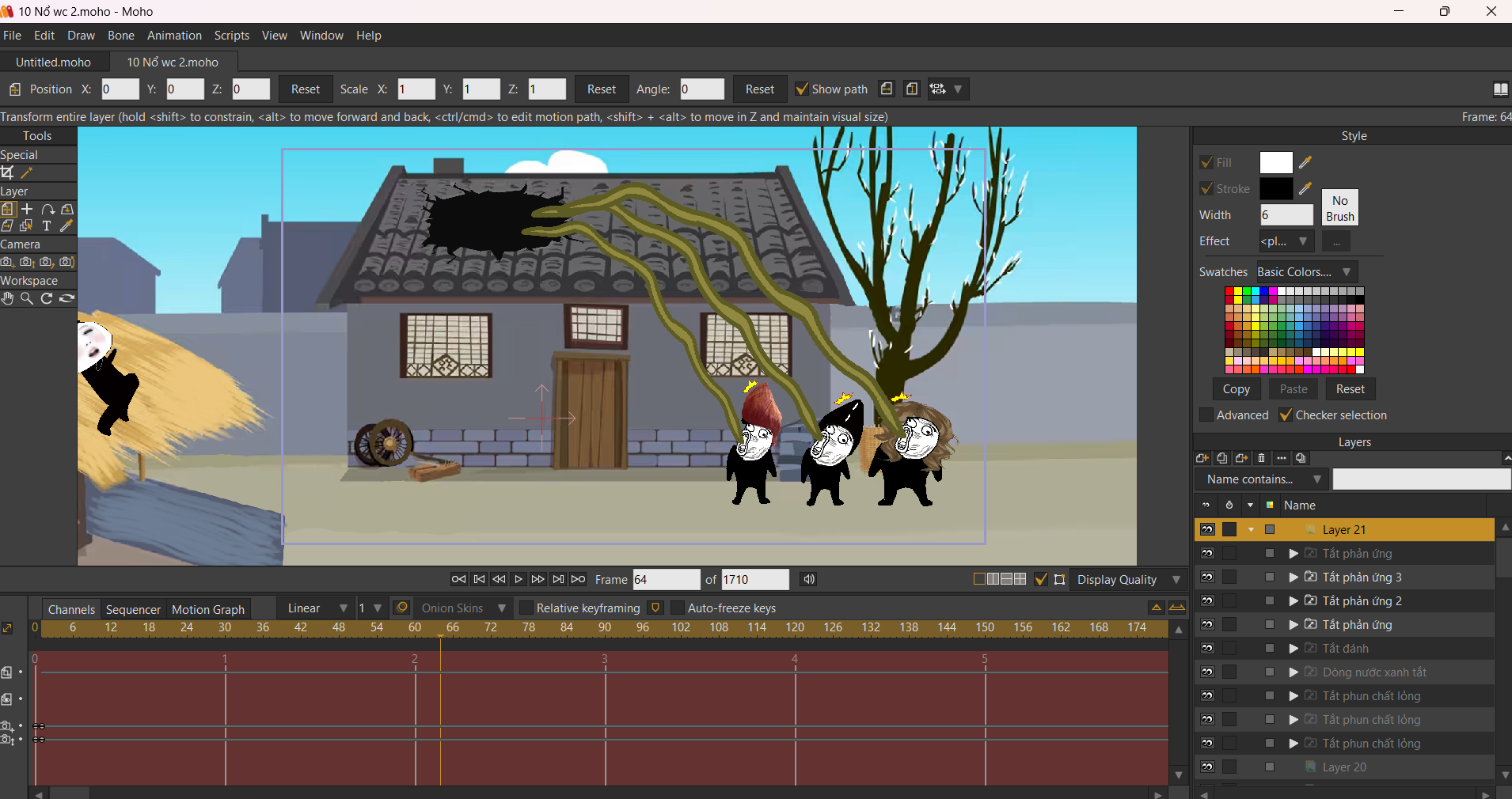 Phần Mềm Moho Animation Pro 12(Moho Pro 12) Để Sản Xuất Hoạt Hình Điêu Khắc Cát