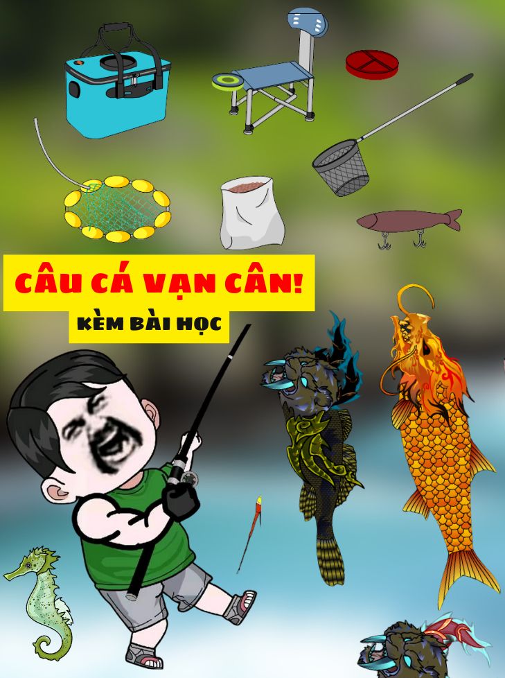Gói Vật Liệu Làm Phim Hoạt Hình Câu Cá Vạn Cân Kèm Bài Học