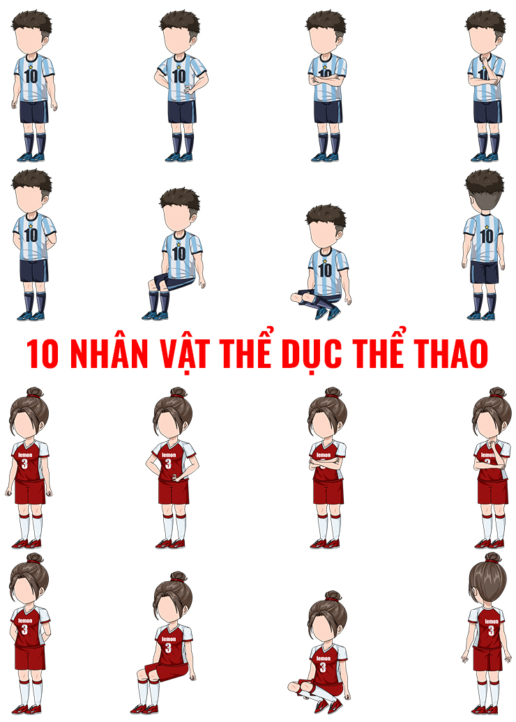 10 Nhân Vật Thể Dục Thể Thao, Bóng Đá, Đạp Xe, Điền Kinh Trong Hoạt Hình 10 Nhân Vật Thể Dục Thể Thao, Bóng Đá, Đạp Xe, Điền Kinh Trong Hoạt Hình
