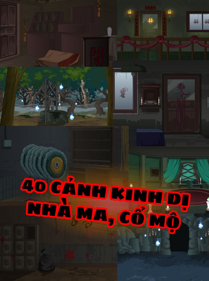 40 Ảnh Nền Kinh Dị, Quái Dị, Nhà Ma, Cổ Mộ Trong Hoạt Hình Điêu Khắc Cát