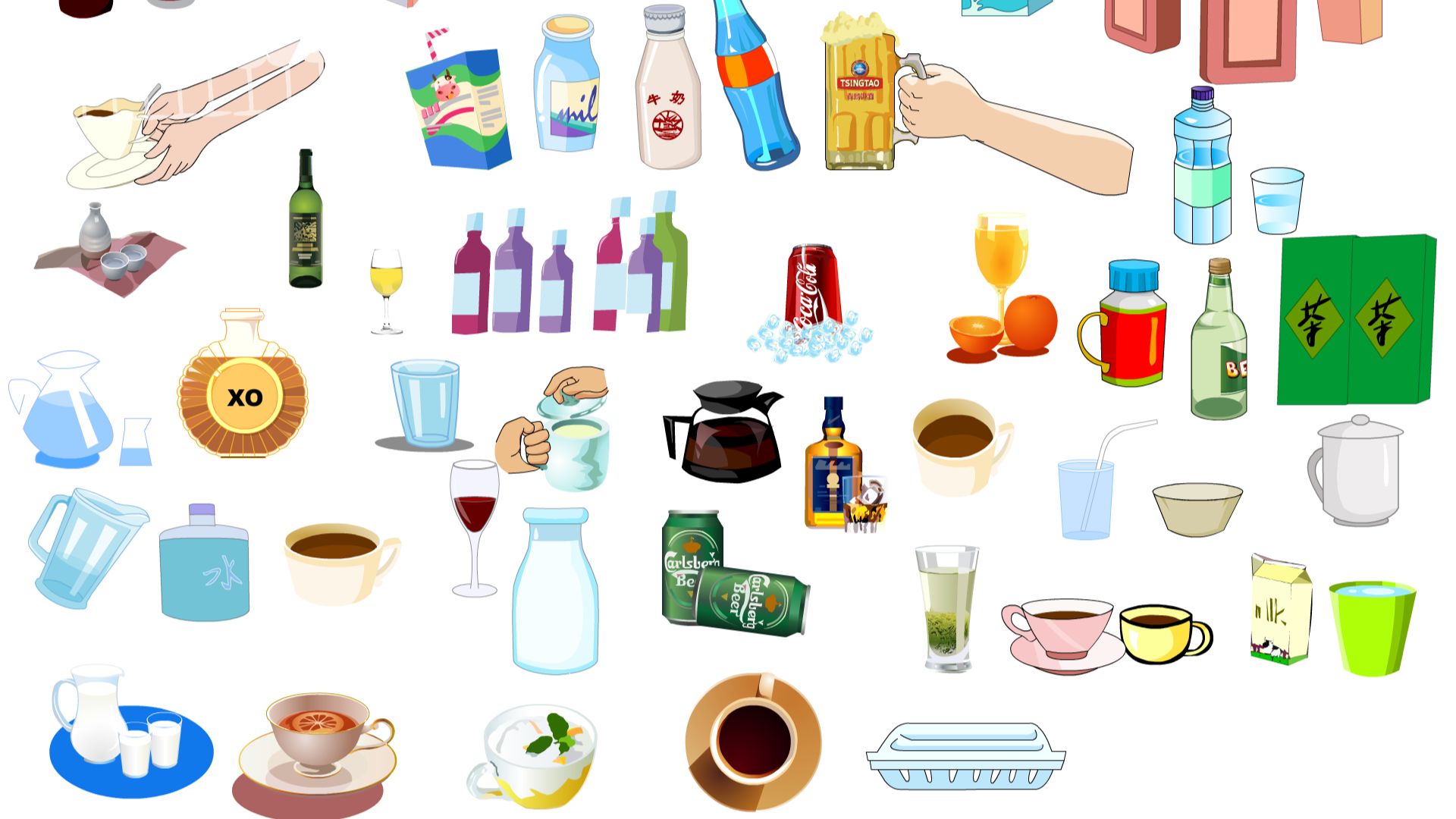 Ảnh 1 - 600+ Đồ Ăn, Đồ Uống, Món Ăn, Thức Uống Trong Hoạt Hình Điêu Khắc Cát