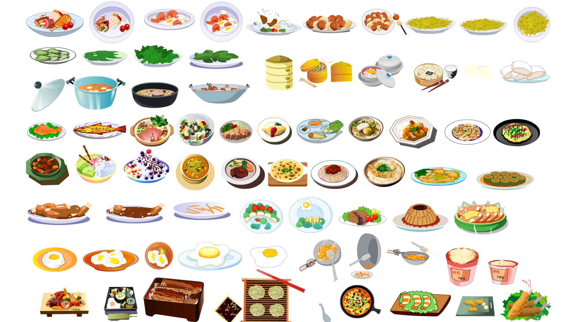 Ảnh 3 - 600+ Đồ Ăn, Đồ Uống, Món Ăn, Thức Uống Trong Hoạt Hình Điêu Khắc Cát