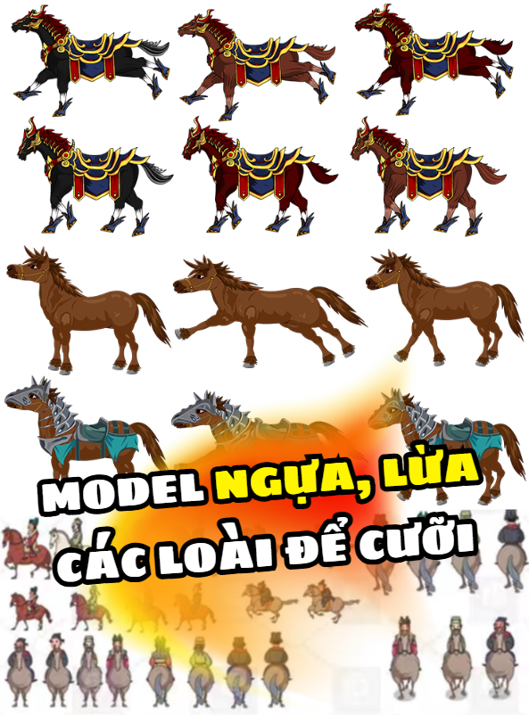 120+ Model Ngựa, Chiến Mã, Lừa, Các Loài Động Vật Để Cưỡi Trong Hoạt Hình Điêu Khắc Cát 120+ Model Ngựa, Chiến Mã, Lừa, Các Loài Động Vật Để Cưỡi Trong Hoạt Hình Điêu Khắc Cát