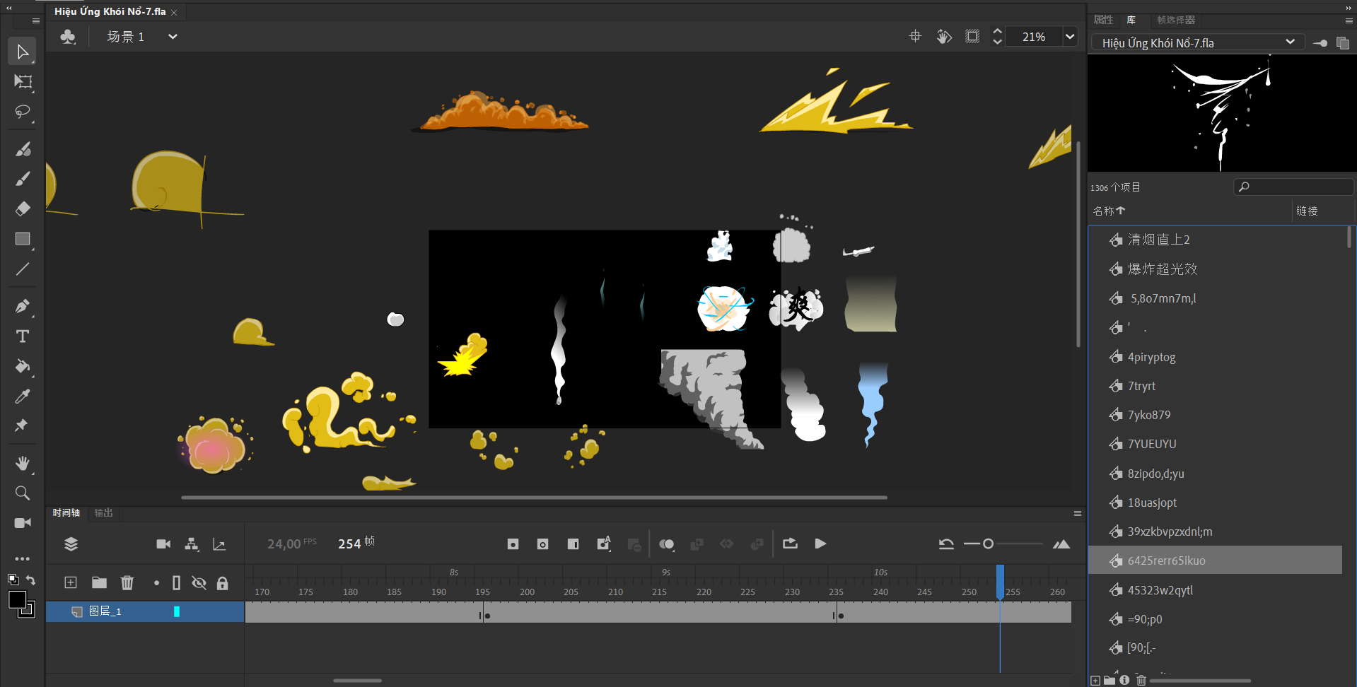 Ảnh 2 - Combo Đầy Đủ Tất Cả Các Hiệu Ứng Nhân Vật, Chiến Đấu Thông Dụng Trong Hoạt Hình Gấu