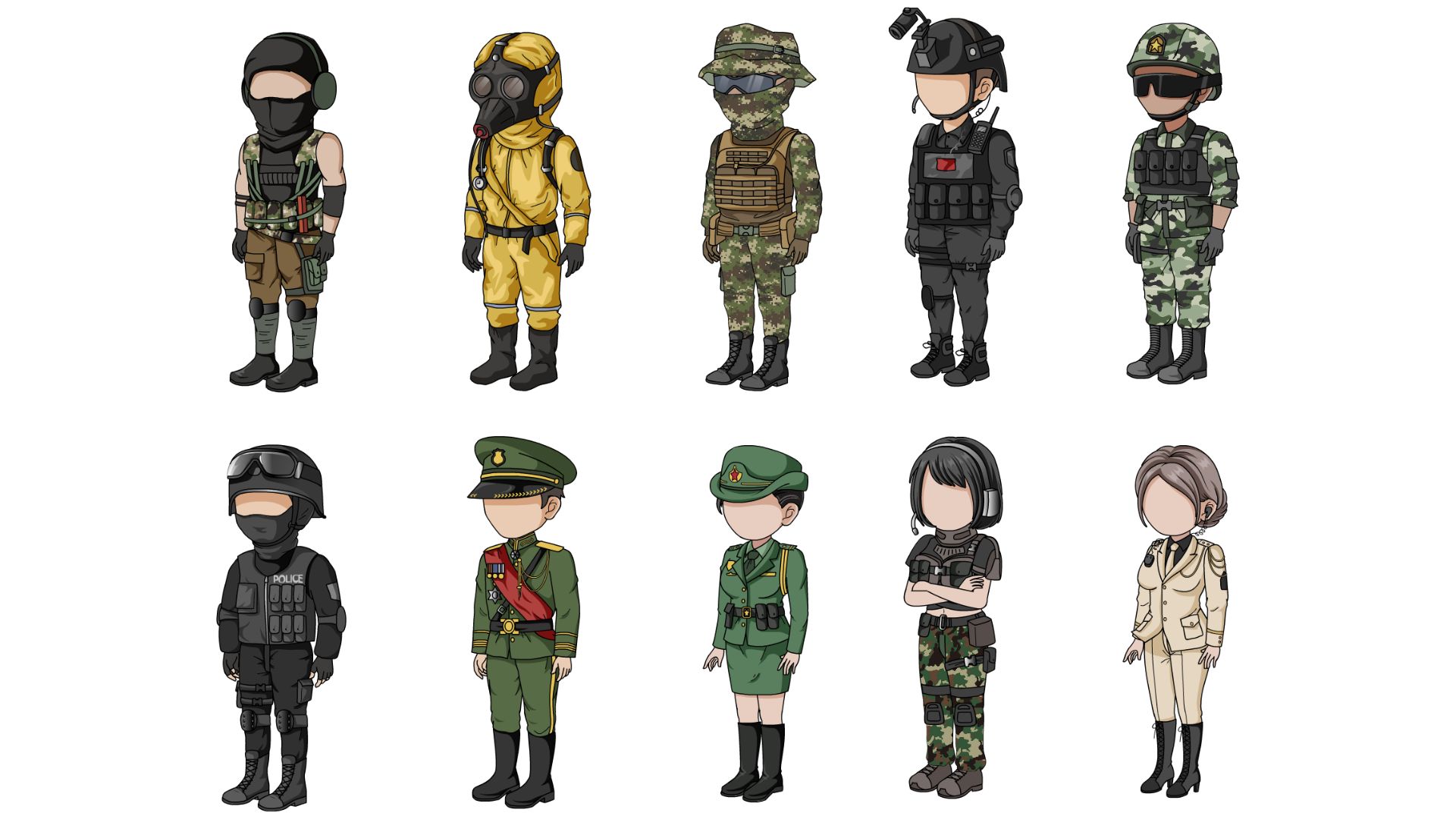 Ảnh 3 - 10 Nhân Vật Quân Đội, Cảnh Sát, Đặc Nhiệm Trong Hoạt Hình Điêu Khắc Cát