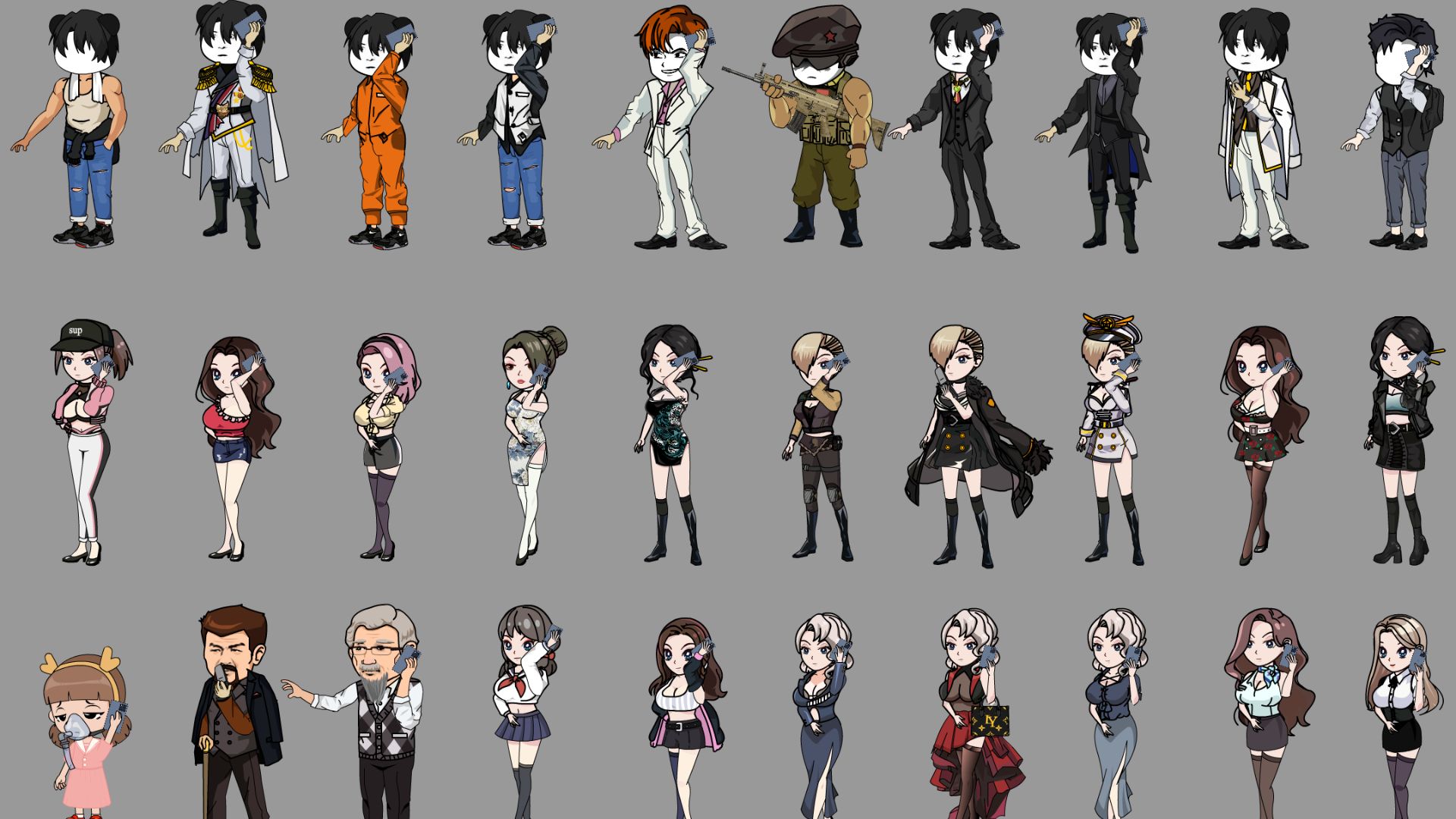 Ảnh 3 - 48 Nhân Vật Hắc Đạo, Mafia, Xã Hội Đen Trong Hoạt Hình Điêu Khắc Cát